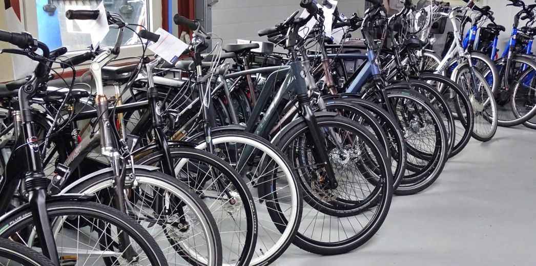 Gebruikte en opruimings fietsen