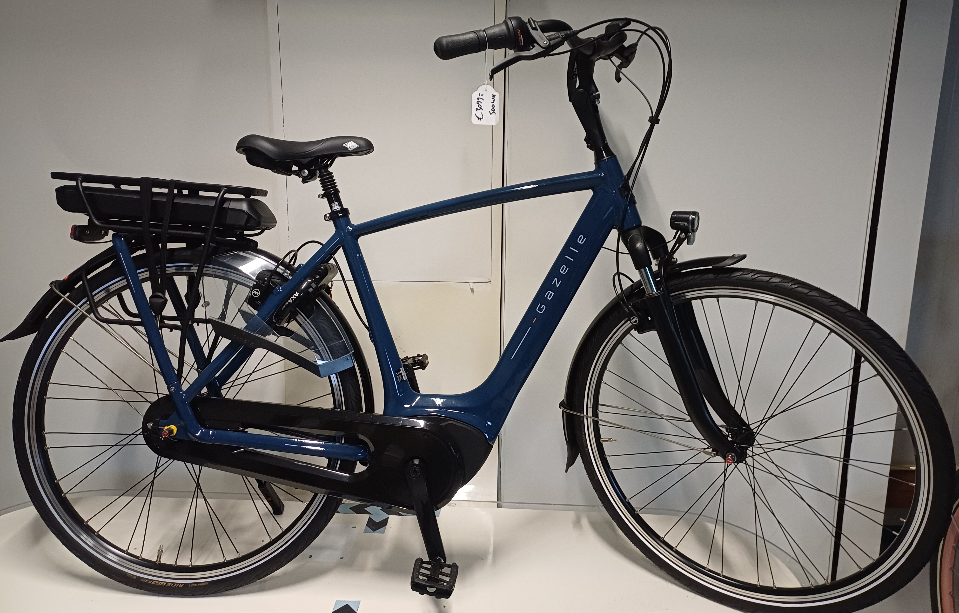 Gazelle orange c7+ heren 53cm